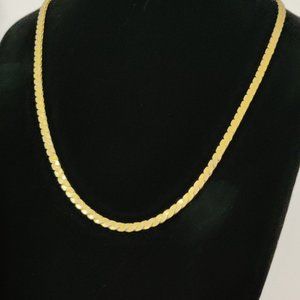 Vintage Miriam Haskell Goldtone Necklace